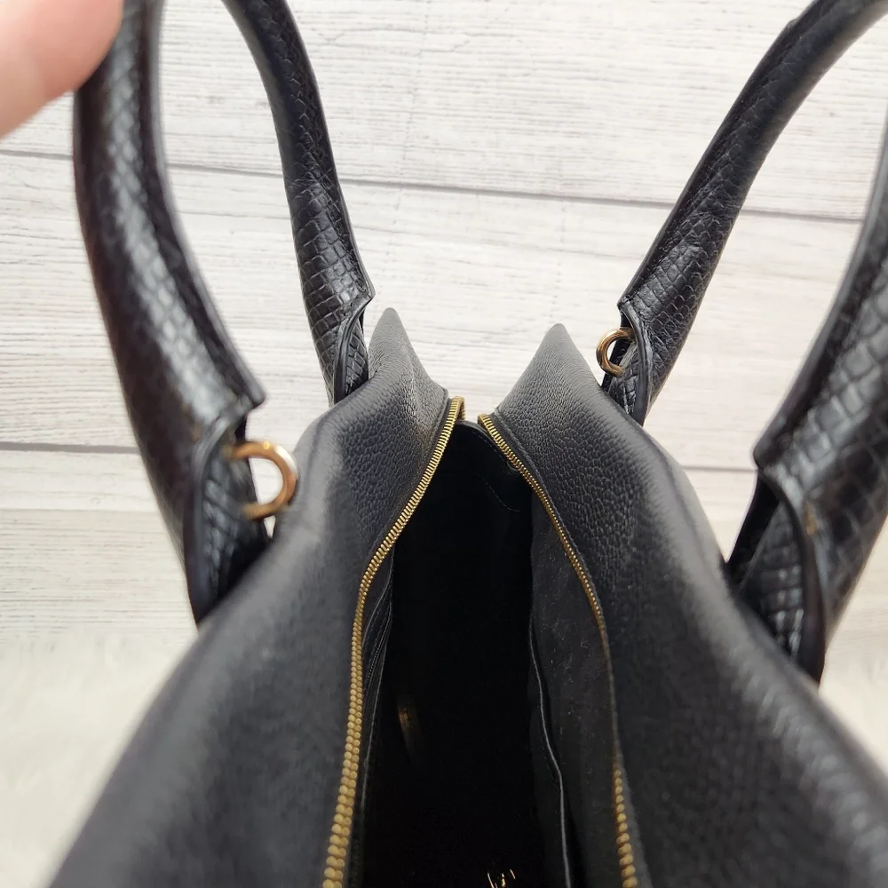 Michael Kors Rollins Large Pebbled Leather Satchel